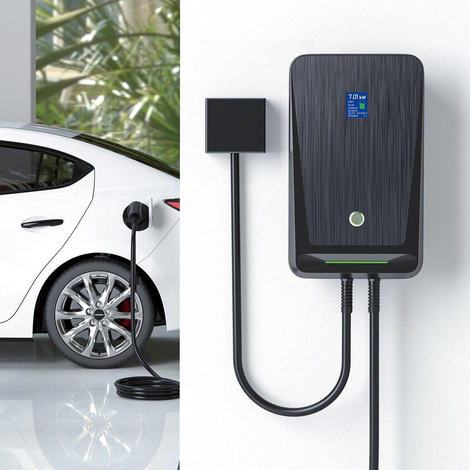Câble de recharge voiture électrique - Équipement auto