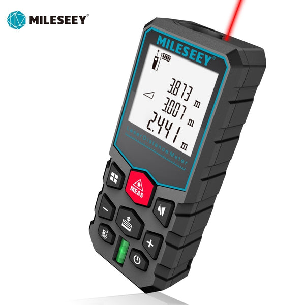 Télémètre Laser Professionnel - MILESEEY 40m, 60m, 80m, 100m.