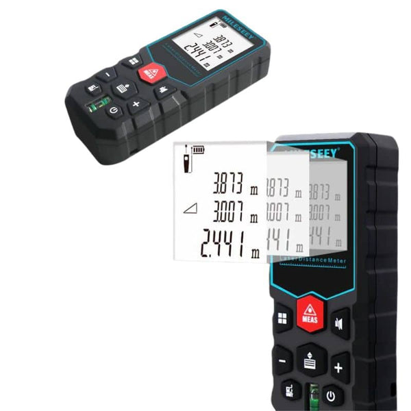 Télémètre Laser Professionnel - MILESEEY 40m, 60m, 80m, 100m.