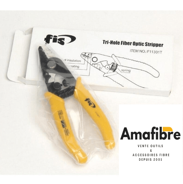 Pince à dénuder fibre optique outillage matériel