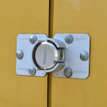 Cadenas MASTER LOCK pour véhicule - Corps en acier laminé, résistant aux intempéries, mécanisme de verrouillage à broches, idéal pour la sécurité de votre véhicule