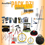 PACK D3 Fibre Optique Complet Aérien Matériel Technicien - Amafibre.fr